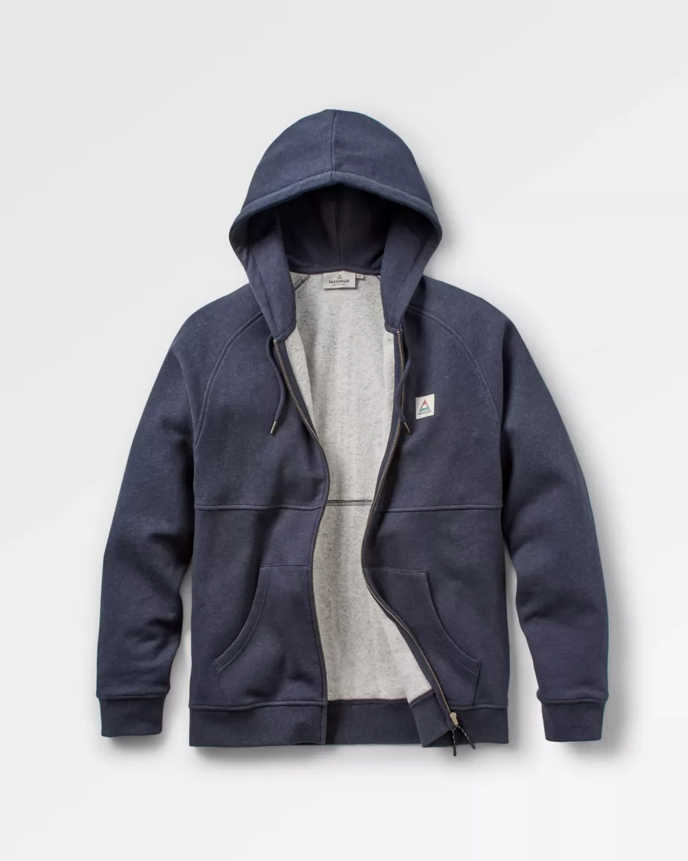 Passenger Heritage Full Zip Organic Cotton Hoodie