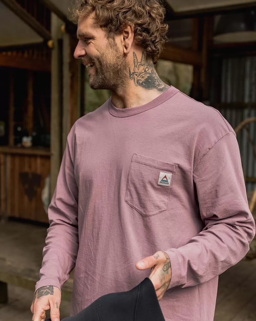 Passenger Heritage Recycled Relaxed Fit LS T-Shirt